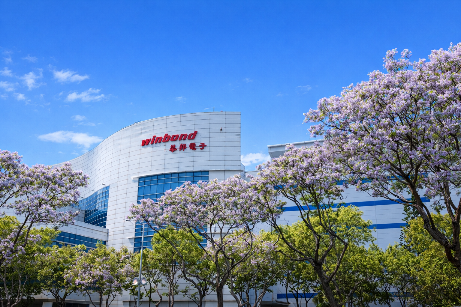 iPhone Air攝製華邦電子中科廠外牆 (20260324)